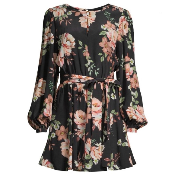 Yumi Kim Marnie Floral Belted Dress size 8 - Picture 3 of 8